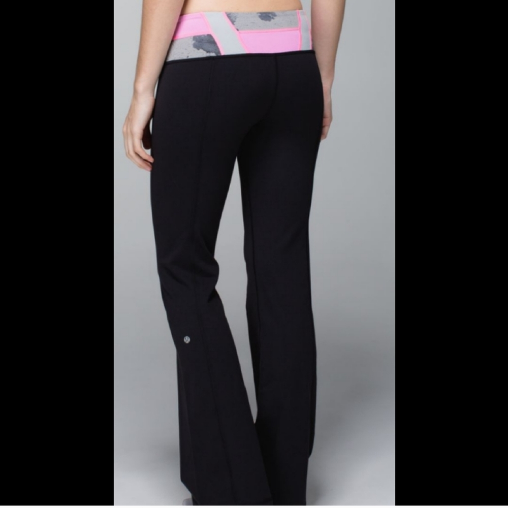 Lululemon REVERSIBLE Groove Pant *Full-on Luon